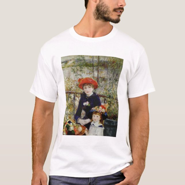 T-shirt Pierre Renoir| Deux Soeurs, ou sur la terrasse (Devant)