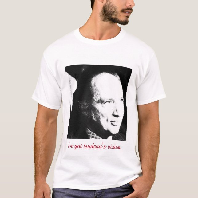 T-shirt Pierre Trudeau (Devant)