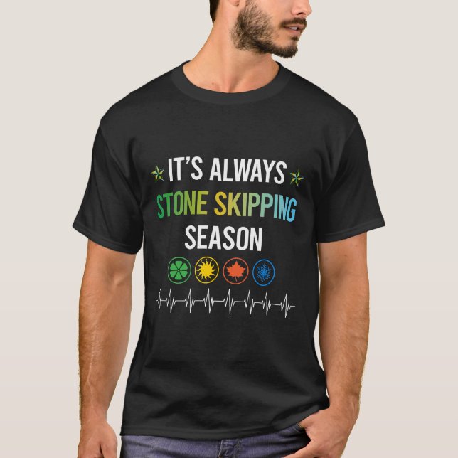 T-shirt Pierres à sauter Stones Roches rocheuses à sauter (Devant)
