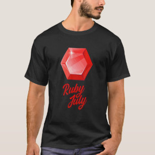 T-shirt Pierres précieuses Gemmes Minéraux Gemstones Ruby
