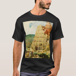 T-shirt Pieter Bruegel L'Ancien La Grande Tour de Babel