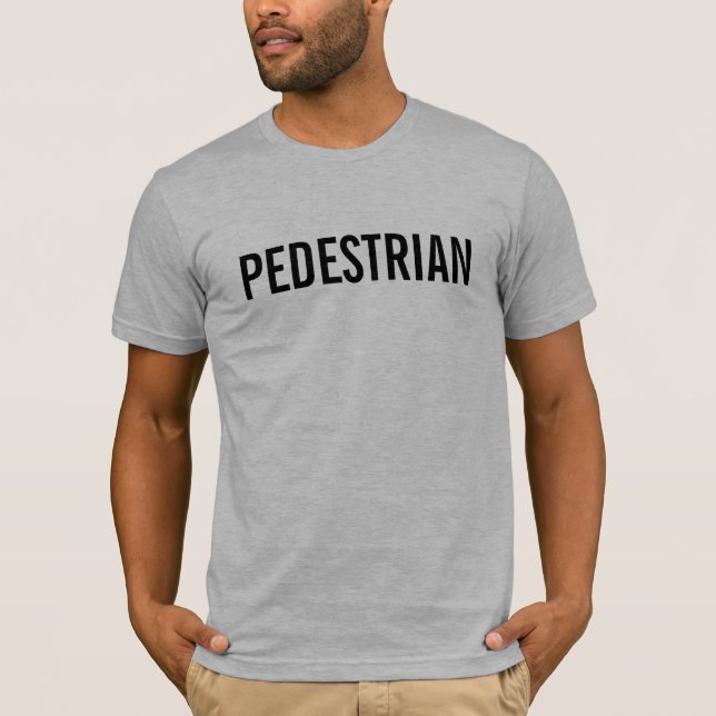 T-SHIRT PIÉTON (Devant)
