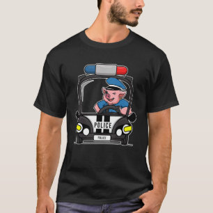 T-shirt Pig Cop, Hog Lover, Funny Amoureux des animaux De 