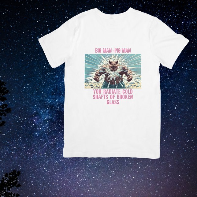 T-shirt Pig Man Glass Shafs Rock (Créateur téléchargé)