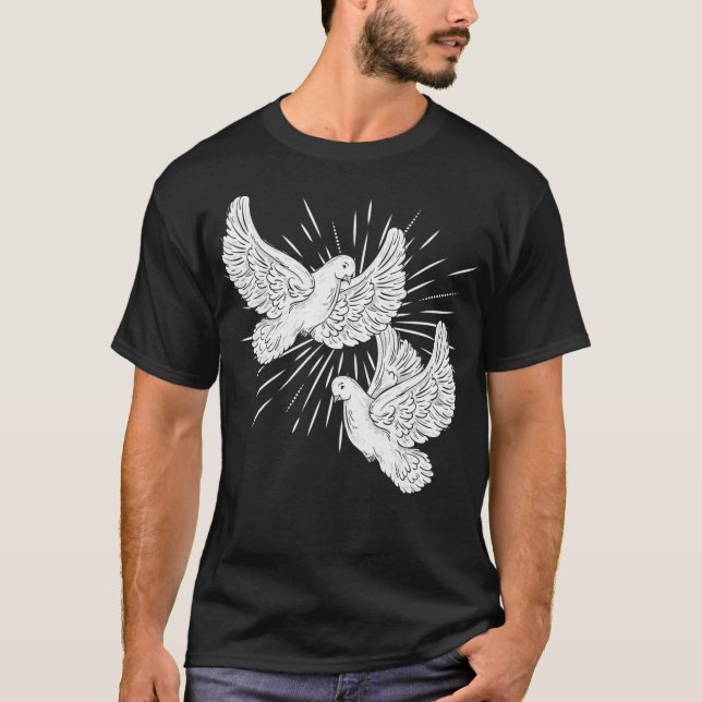 T-shirt Pigeon (Devant)