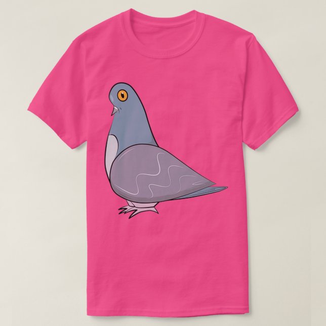 T-shirt Pigeon 2 persistant (Design devant)
