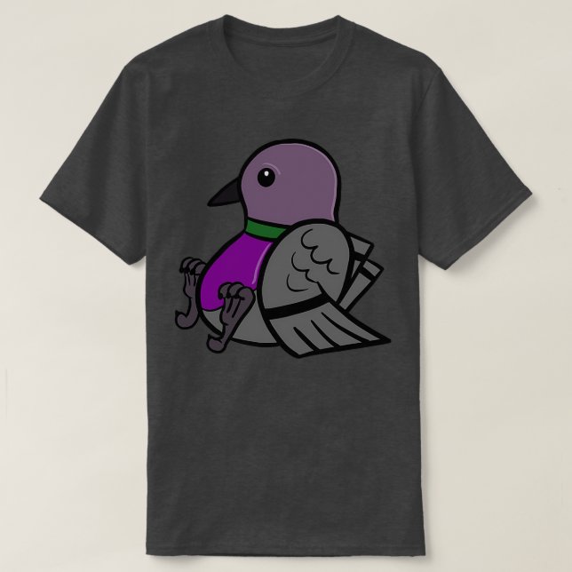 T-shirt Pigeon 3 10 (Design devant)