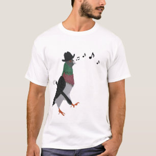 T-shirt Pigeon À Propos De La Ville Drôle