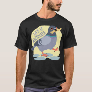 T-shirt Pigeon adéquat