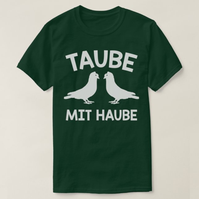 T-shirt Pigeon avec pigeon capuchon pigeons amateurs 5 (Design devant)