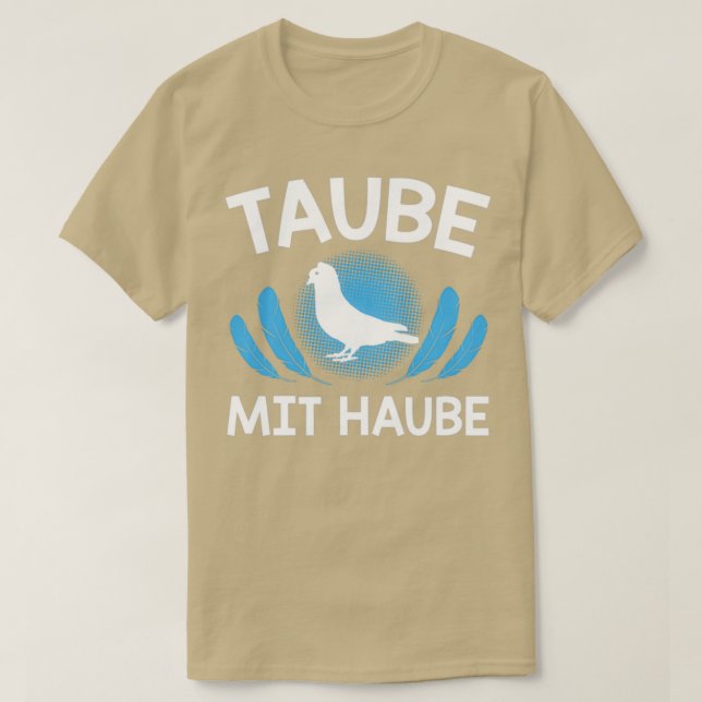 T-shirt Pigeon avec pigeon capuchon pigeons pigeons fantai (Design devant)