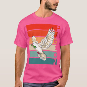 T-shirt Pigeon Bird Peace Dove