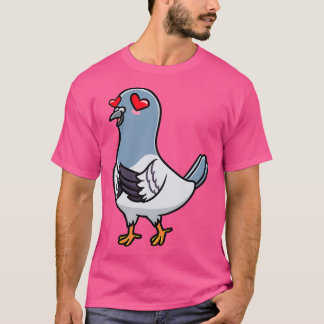T-shirt Pigeon Columbidae Emoticon Pigeon 3
