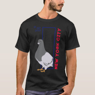 T-shirt Pigeon de New York