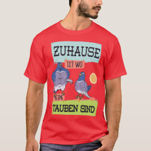 T-shirt Pigeon de pigeon fantaisiste pigeon porte-pigeons