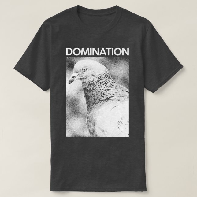 T-shirt Pigeon DOMINANT 2 (Design devant)