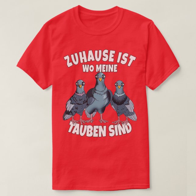 T-shirt Pigeon éleveur Pigeon éleveur Pigeon (Design devant)