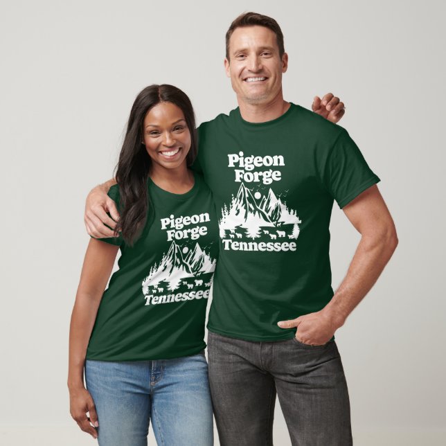 T-shirt Pigeon Forge Tennessee (Unisexe)