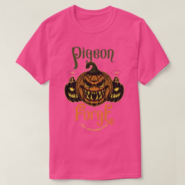 T-shirt Pigeon Forge Tennessee Halloween (Design devant)