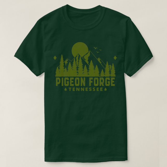 T-shirt Pigeon Forge Tennessee Mountain Souvenir 2 (Design devant)
