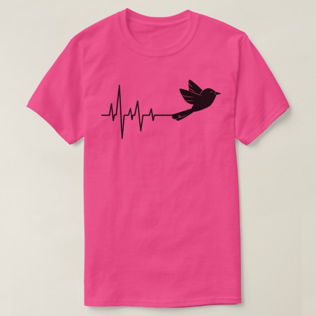 T-shirt Pigeon Heartbeat 11 (Design devant)