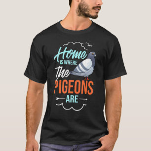 T-shirt Pigeon Oiseau éleveur OEufs de nid de bébé Aliment