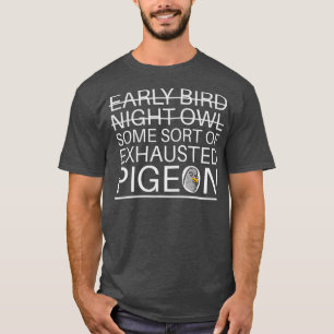 T-shirt Pigeon Parent Nouveau papa Parent Cadeau parental