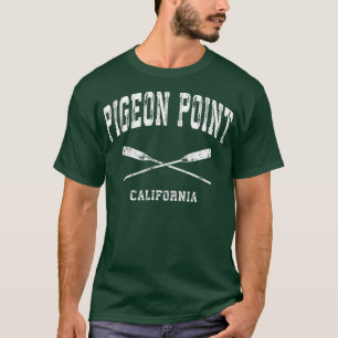 T-shirt Pigeon Point California Vintage Nautical Crossed