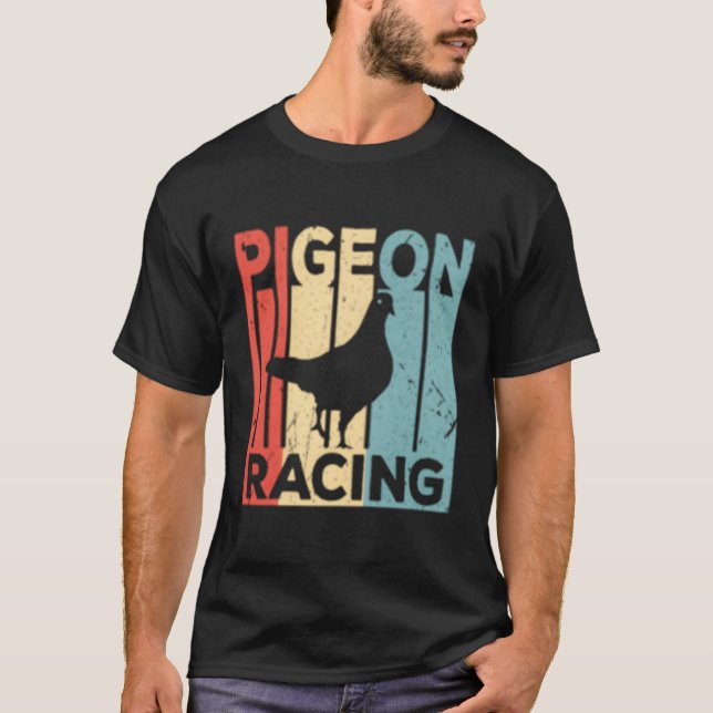 T-shirt Pigeon Racing (Devant)