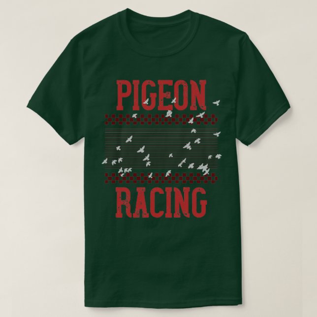 T-shirt Pigeon Racing 33 (Design devant)