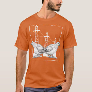 T-shirt Pigeon Racing Animal Cadeau Dove Pigeon