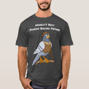 T-shirt Pigeon Racing Cadeaux Hommes Père Fatherx27s Jour 