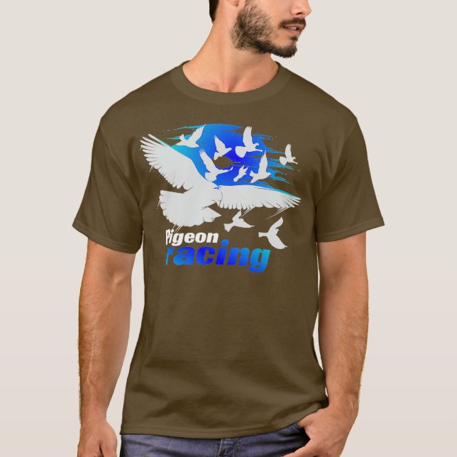 T-shirt Pigeon    RacingClassic Bird Racers Gift_10 (Devant)