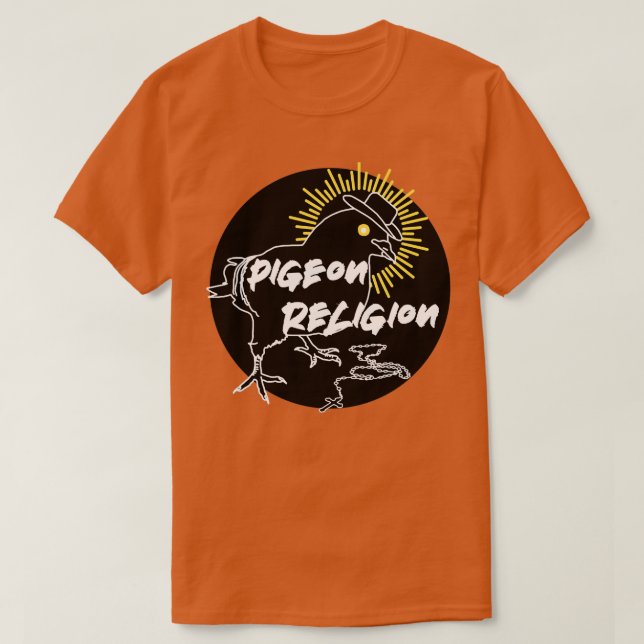 T-shirt Pigeon Religion 1 (Design devant)