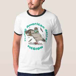 T-shirt Pigeon volant américain
