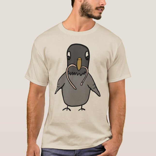 T-shirt Pigeon Vous Apporte Amour (Devant)