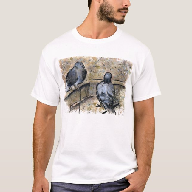 T-shirt Pigeons #3 (Devant)