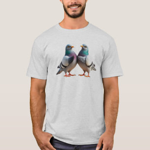 T-shirt Pigeons qui discutent de tout et de rien.