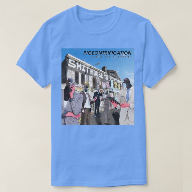 T-shirt Pigéontrification Wankers dans la mèche I 1 (Design devant)