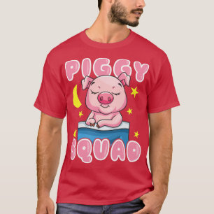 T-shirt Piggy Squad Porcs Animaux de la Ferme