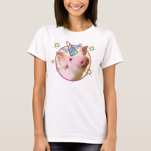 T-shirt Piglet magique Unicorn (Devant)