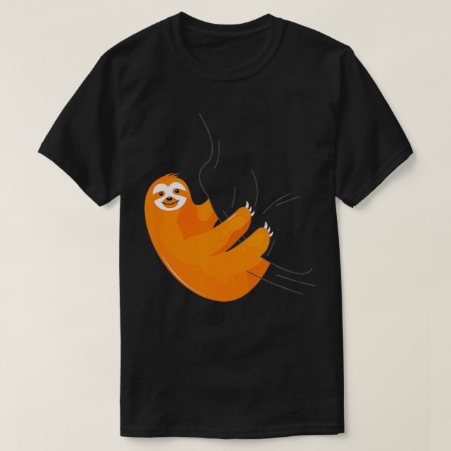 T-shirt Pijamas à fentes de nuit robe de nuit paresse cade (Design devant)