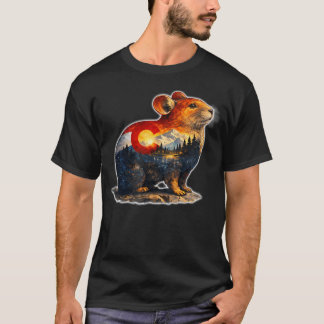 T-shirt Pika du Colorado