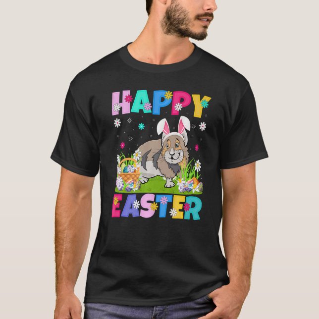 T-shirt Pika Joyeux Bunny de Pâques Pika dimanche de Pâque (Devant)