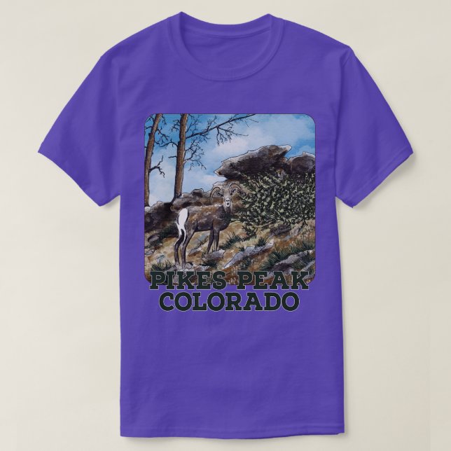 T-shirt Pikes Peak (Design devant)