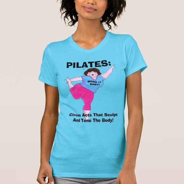 T-shirt "PILATES- Actes de cirque" (Devant)