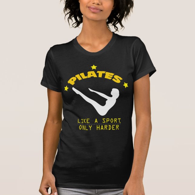 T-shirt Pilates aiment un sport, seulement Contrology (Devant)
