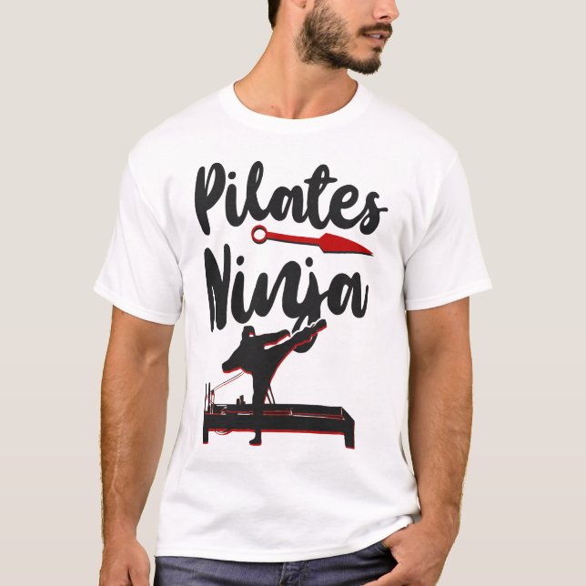 T-shirt Pilates instructeur Pilates Ninja Ninja (Devant)