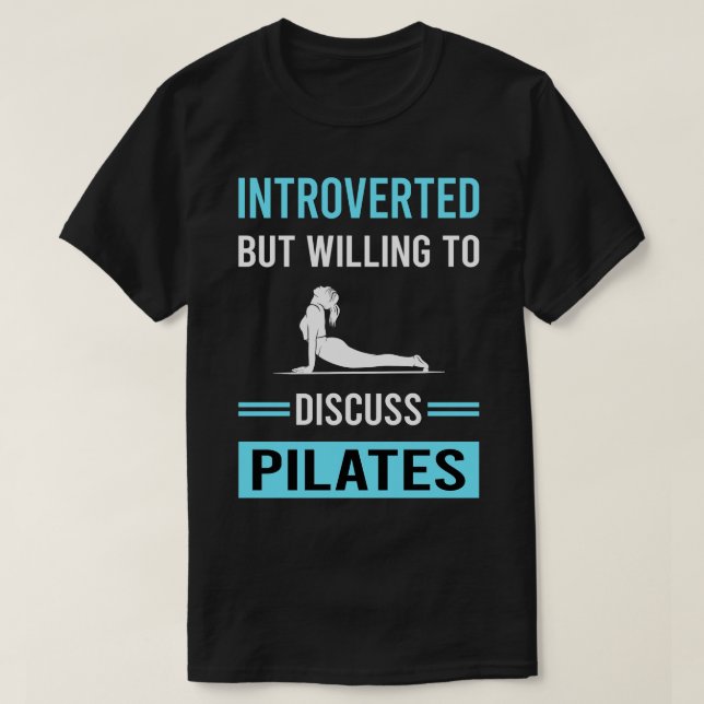 T-shirt Pilates introduits (Design devant)