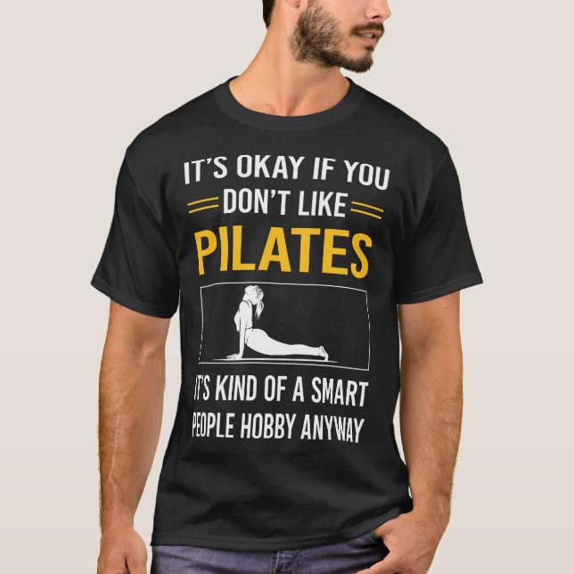 T-shirt Pilates Smart People (Devant)